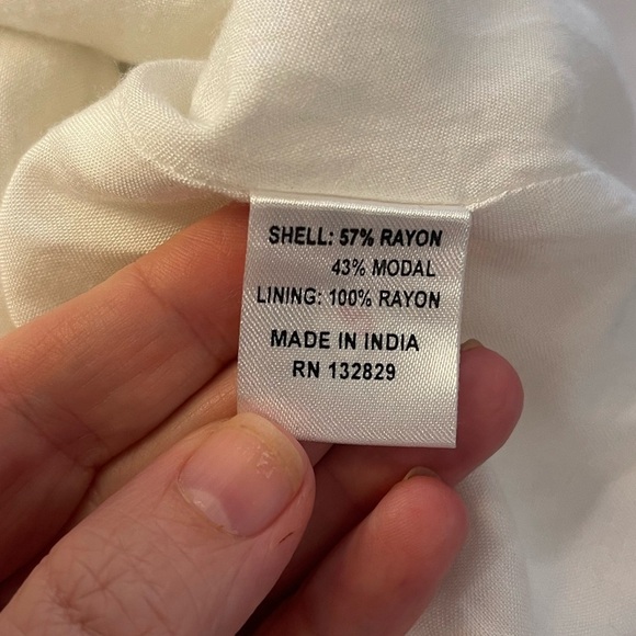 Lovers and Friends tiered mini dress eyelet white Y2K medium NWT summer - Picture 11 of 12